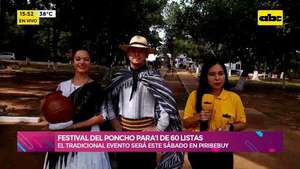Video: Festival del Poncho Para’i de 60 listas  - Ensiestados - ABC Color