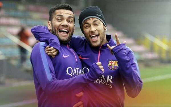Neymar le presta dinero a Dani Alves para su juicio por presunto abuso sexual