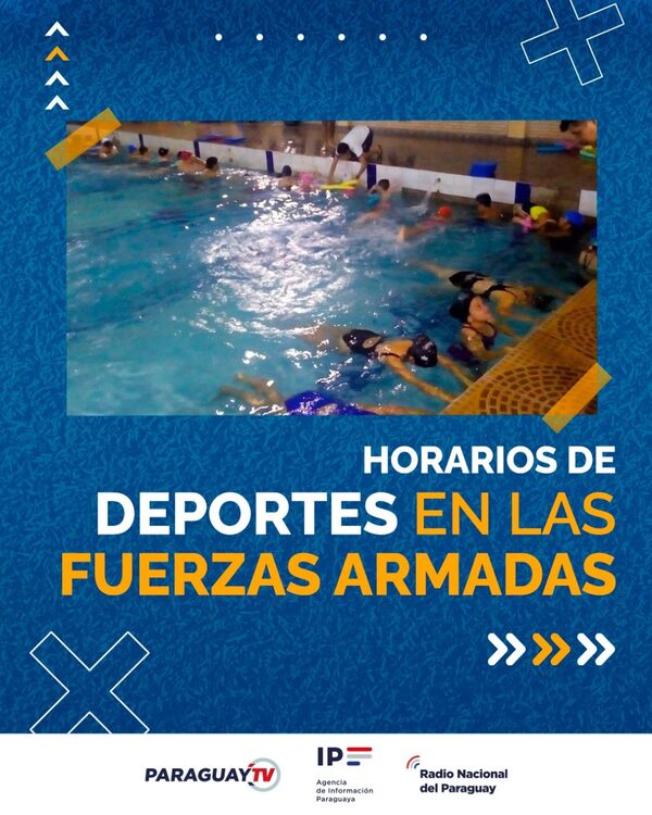 FFAA anuncian amplia oferta deportiva con horarios flexibles