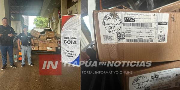 INCAUTARON CARNE QUE FUE INGRESADA DE CONTRABANDO A PARAGUAY - Itapúa Noticias
