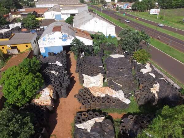 PJC: preocupa depósito de cubiertas al aire libre - Nacionales - ABC Color