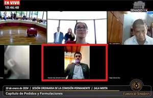 “Nepoloro” Benjamín Cantero y su señora no asistieron al Congreso - Política - ABC Color