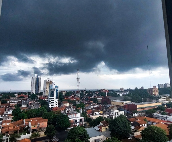Ligero descenso de temperatura y se avizoran tormentas - La Tribuna