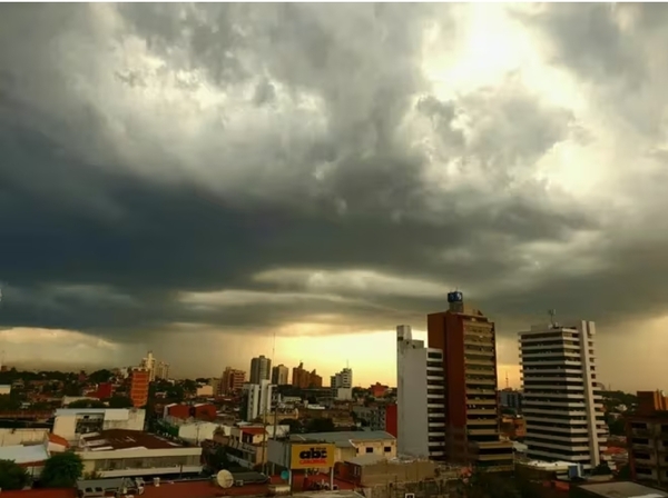 Meteorología: jueves trae lluvias, tormentas y un respiro momentáneo del calor extremo - Noticiero Paraguay
