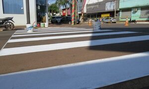 Realizan trabajos de señalización en Franco