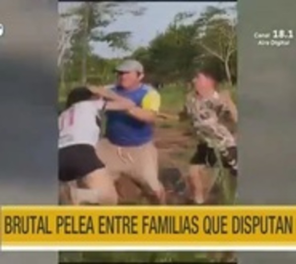 A los golpes se disputaron la titularidad de un terreno - Paraguay.com