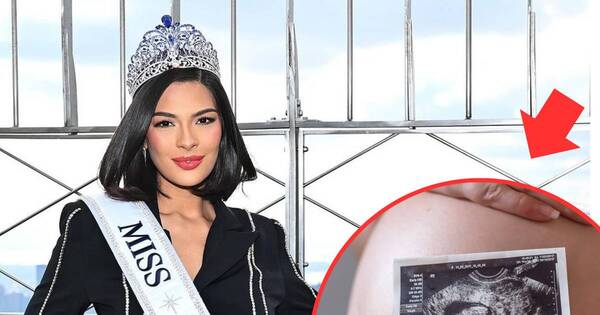 La Nación / ¡Bebé en camino! La Miss Universo 2023 inició el año con buena nueva