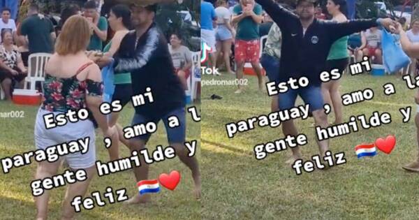 La Nación / ¡Chipa al ritmo de la cumbia! Vendedor se viralizó por baile con canasto