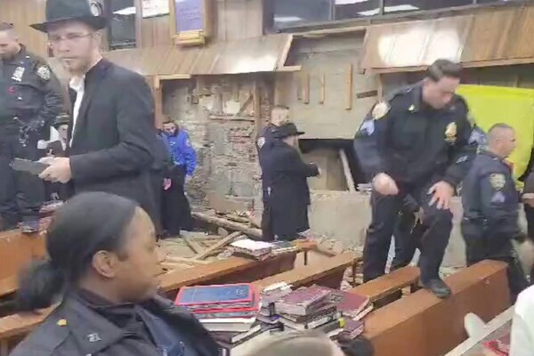 Allanan túneles secretos bajo sinagoga en Nueva York