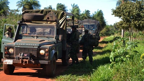 Amambay: detonan explosivos en un camino entre estancias