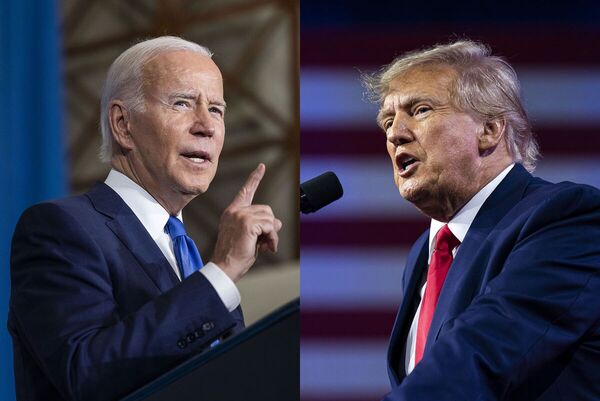Biden y Trump, empatados en encuesta rumbo a la elección presidencial de 2024 - ADN Digital