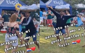 (VIDEO)Chipero causó furor con sus pasitos prohibidos con canasta