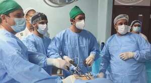 En el hospital de San Pedro de Ycuamandyyú realizaron una cirugía exitosa a menor que tragó una moneda - Nacionales - ABC Color