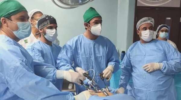 En el hospital de San Pedro de Ycuamandyyú realizaron una cirugía exitosa a menor que tragó una moneda - Nacionales - ABC Color