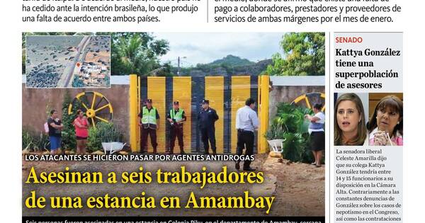 La Nación / LN PM: edición mediodía del 11 de enero