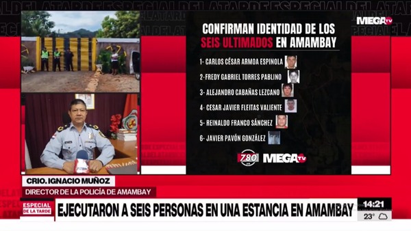 La principal hipótesis que maneja el jefe policial de Amambay sobre ataque en estancia - Megacadena - Diario Digital