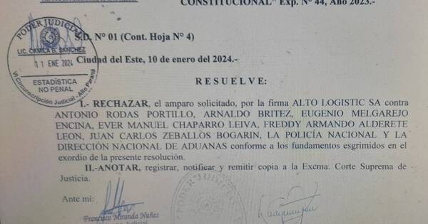 La Nación / Rechazan amparo pedido por transportadora para que la DNIT ya no controle sus cargas