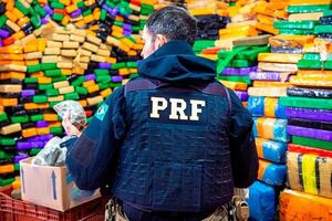 Policía brasileña reporta récord de incautaciones de drogas en frontera con Paraguay - ABC en el Este - ABC Color