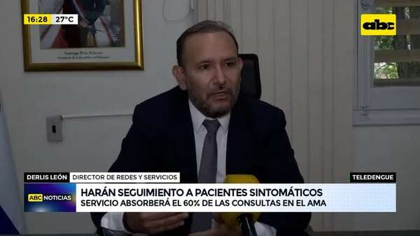 Teledengue: harán seguimiento a pacientes sintomáticos - ABC Noticias - ABC Color