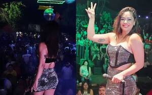 [VIDEO] Larissa mostró cómo es su show de animación
