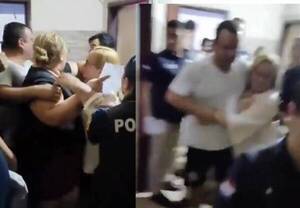 [VIDEO] Estafa en IPS: Se desmayó durante allanamiento y quedó detenida