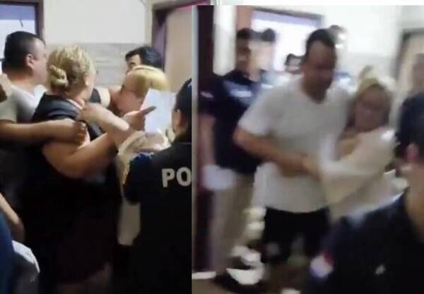 [VIDEO] Estafa en IPS: Se desmayó durante allanamiento y quedó detenida
