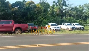 Hallan camioneta que fue robada tras el séxtuple homicidio en Piky - Radio Imperio 106.7 FM