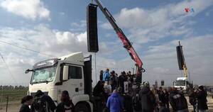 La Nación / Instalan altavoces frente a Gaza para comunicarse con rehenes