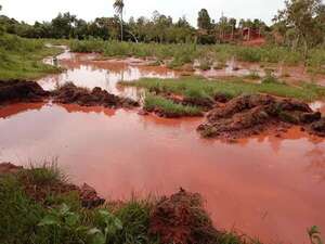 Mades tomó intervención tras contaminación de arroyo en Paso Yobái - Nacionales - ABC Color
