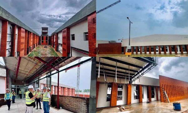 Hospital de Coronel Oviedo registra 80% de avance y estaría concluyendo en este semestre – Prensa 5