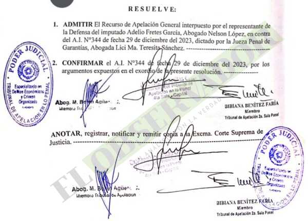 Confirman prisión preventiva para imputado por envío de 600 kilos de cocaína a Europa