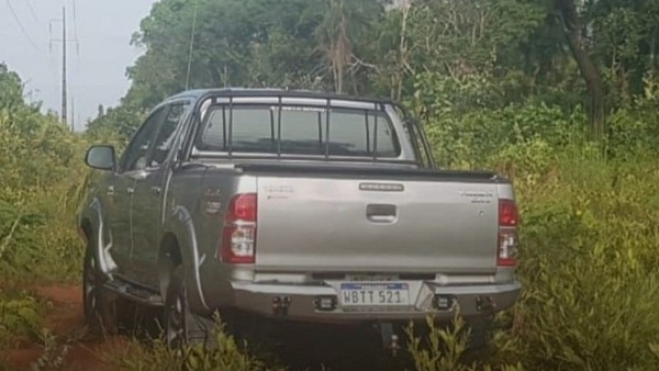 Caso masacre: Hallan vehículo robado por criminales