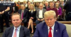La Nación / Trump convierte juicio en tribuna política