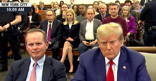 La Nación / Trump convierte juicio en tribuna política