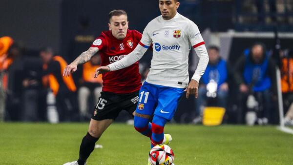 Raphinha se pierde la final por una lesión