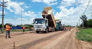 Ruta de la leche: obras del lote 2 transitan su etapa final  - Noticias del Chaco - ABC Color
