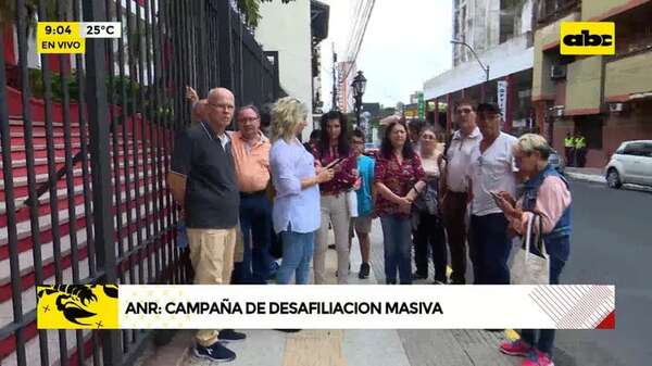 Video: Desafiliación en la ANR - ABC Noticias - ABC Color