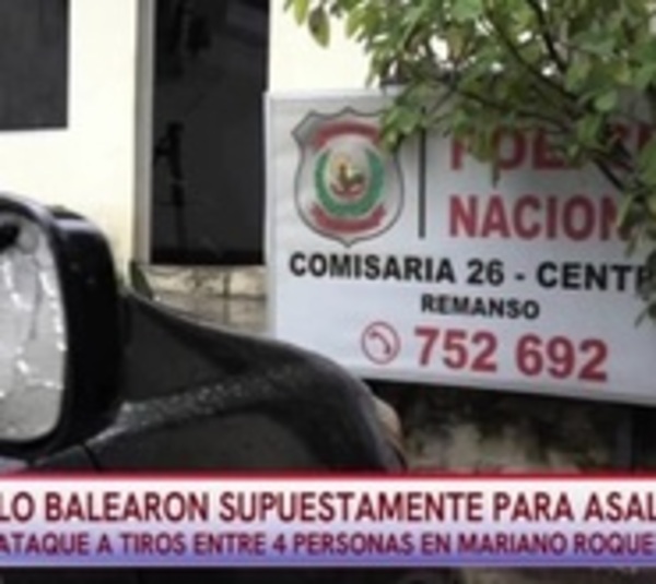 Confuso ataque a tiros en MRA - Paraguay.com