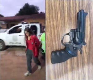 Aprehenden a "motochorra" que salía a asaltar con una pistola de juguete