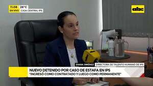 Video: funcionario detenido por estafa  - ABC Noticias - ABC Color