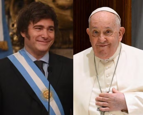 Milei invita al papa a visitar Argentina