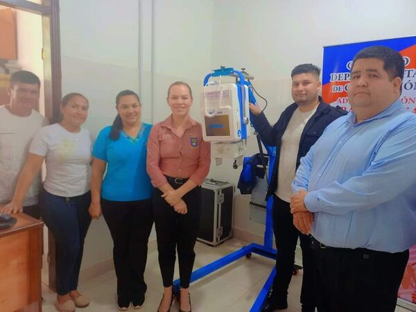 Tercer Rayos X es entregado al Centro de Salud de Belén