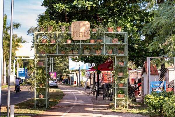 Itaú invade San Bernardino con sus jardines verticales