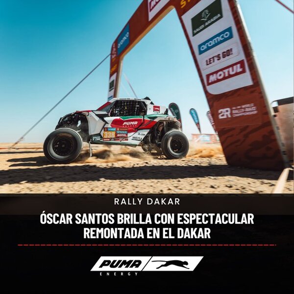 Triple logro de Santos y Roldán en Dakar: feliz final de Maratón, mejor parcial y global - La Tribuna