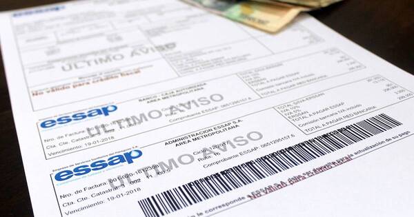 Diario HOY | Con 50 mil usuarios morosos, Essap pide a clientes ponerse al día