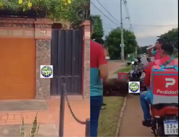(VIDEO). Deliverys escrachan a una doña que no les paga por los productos que les acercan a su casa en Luque