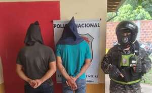 Policía detiene a dos presuntos motochorros en Luque - Policiales - ABC Color