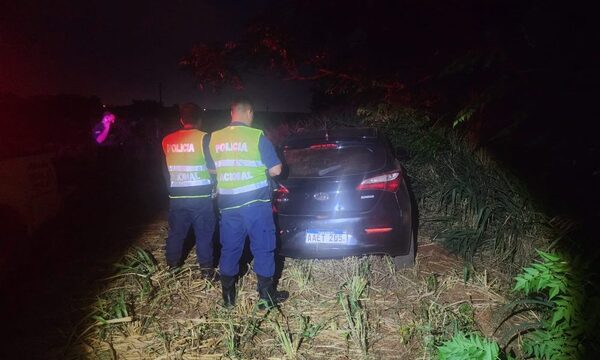 Encuentran abandonado vehículo usado por marginales en asalto a taller náutico – Diario TNPRESS