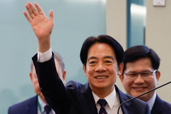 William Lai fue electo presidente de Taiwán