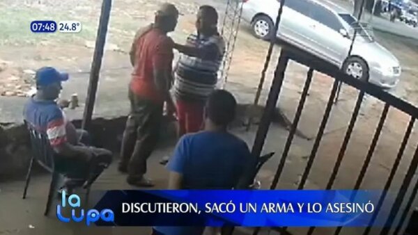 Compartía ronda de tragos con su amigo, discutieron y lo mató a balazos en Piribebuy